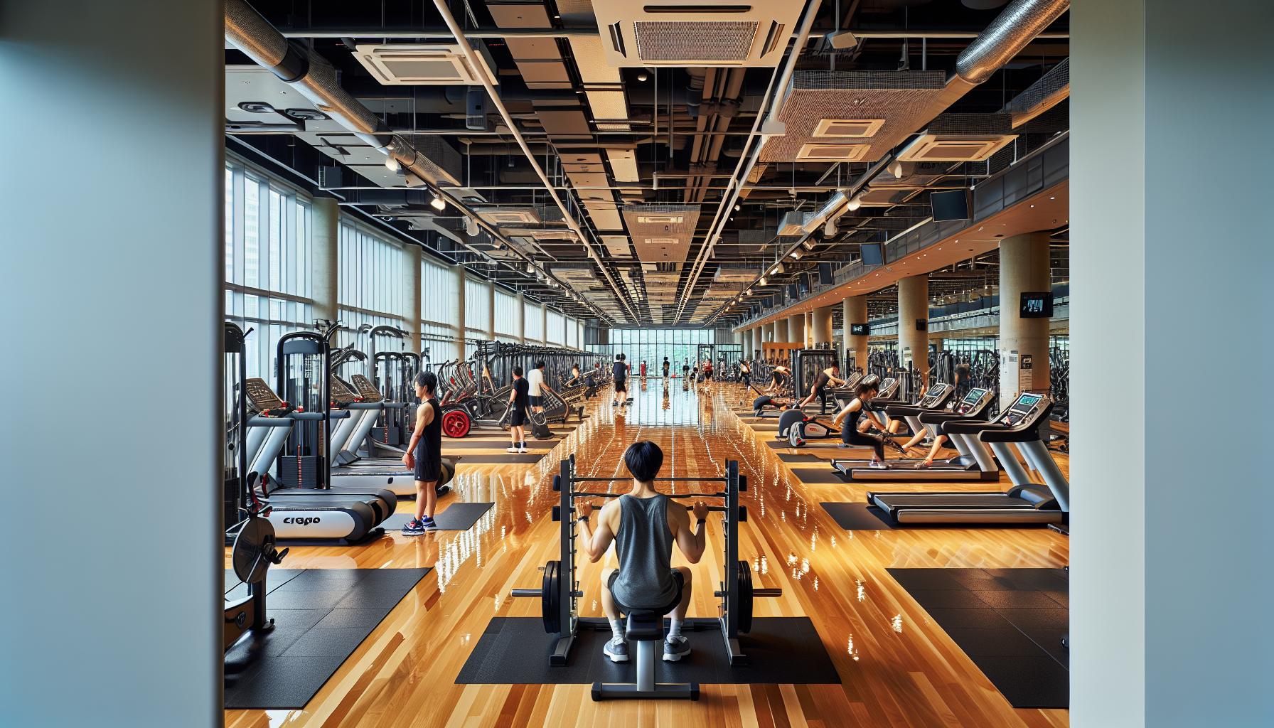 名古屋のトレーニングジムの外観写真