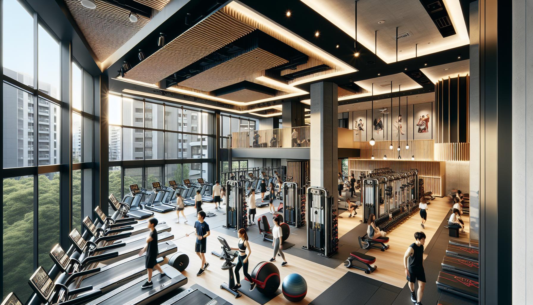 名古屋のトレーニングジムの外観写真