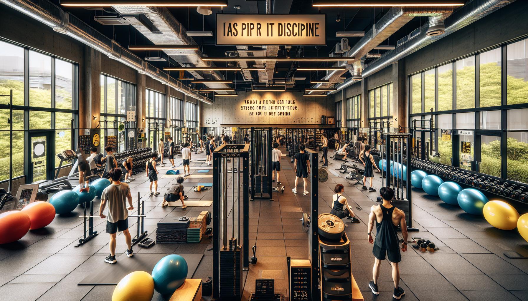 名古屋のトレーニングジムの外観写真