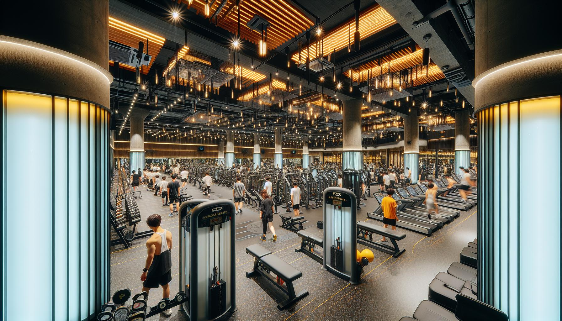 名古屋のトレーニングジムの外観写真