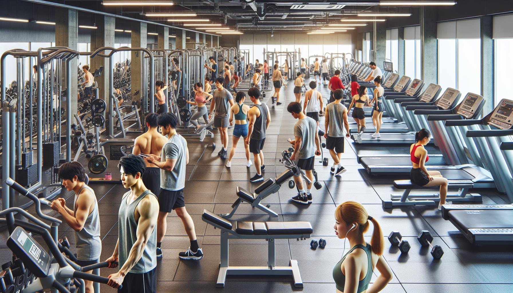 名古屋のトレーニングジムの外観写真