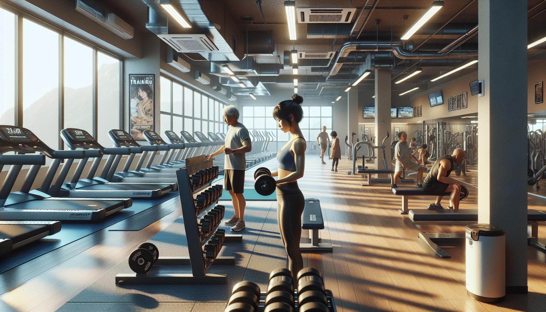 名古屋のトレーニングジムの外観写真