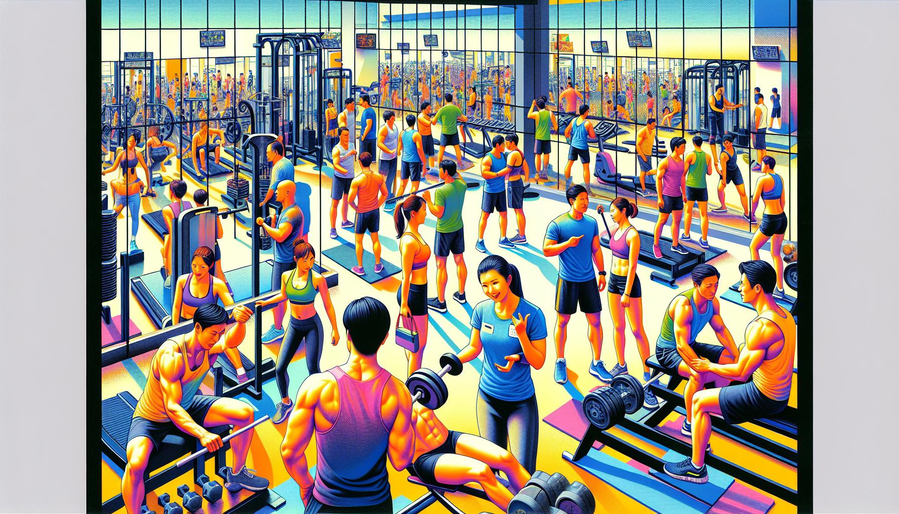 名古屋のトレーニングジムの外観写真